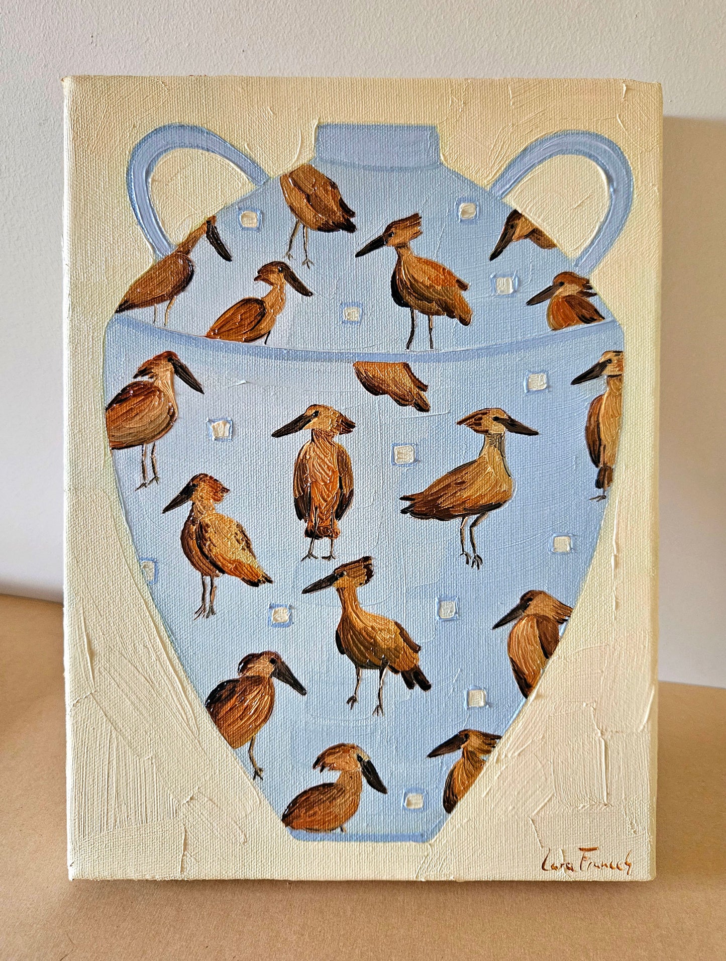 hamerkop vase