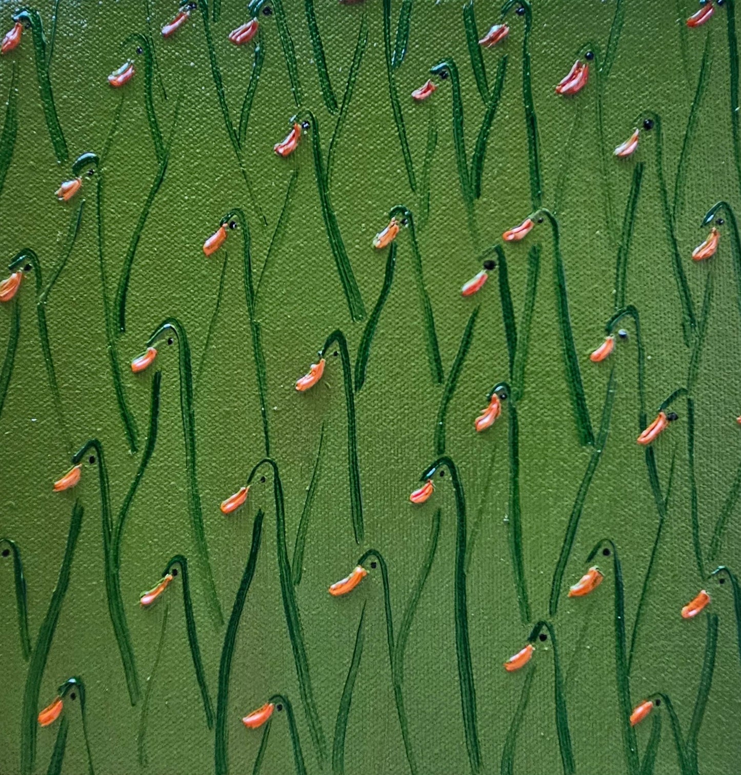 sap green runner ducks