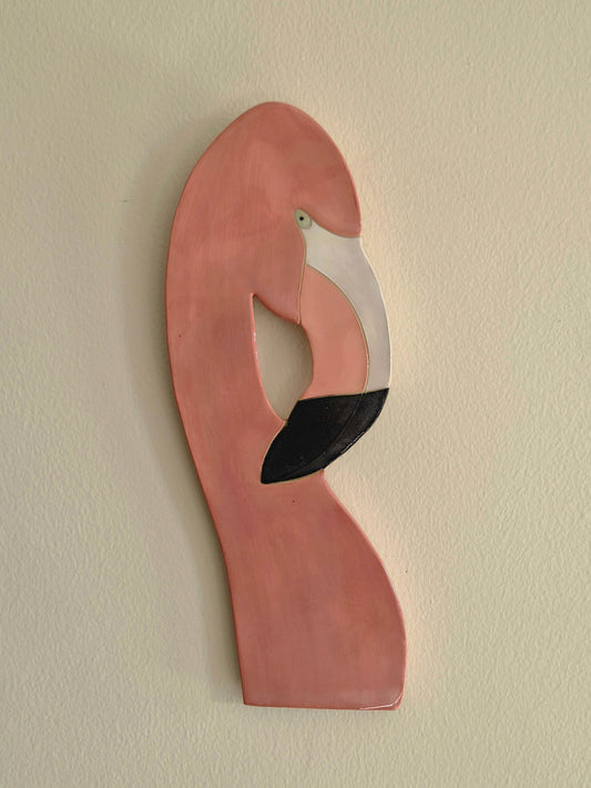 dirty pink flamingo