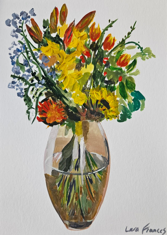 autumn in vase