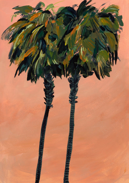 sunset palms