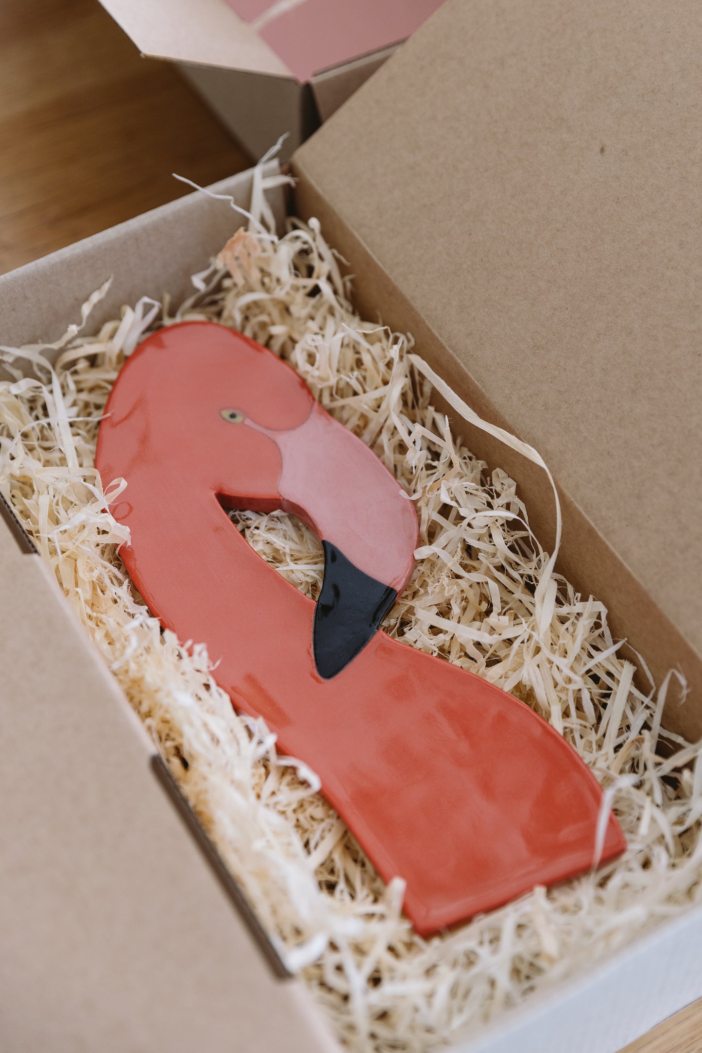coral flamingo