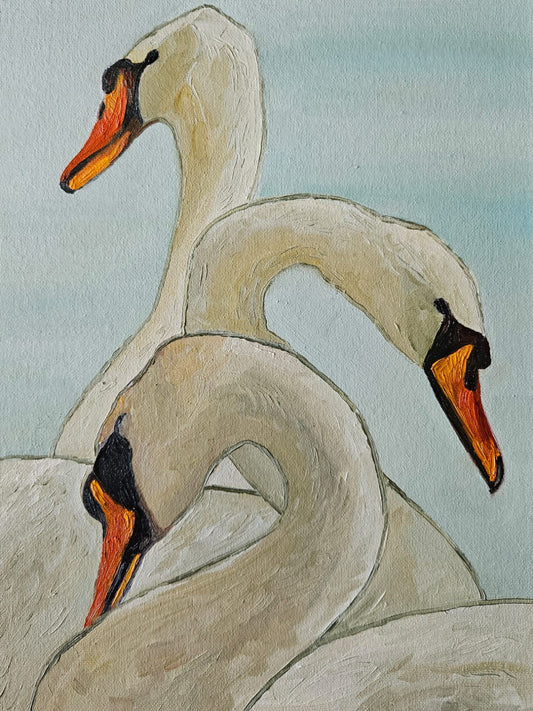 3 swans