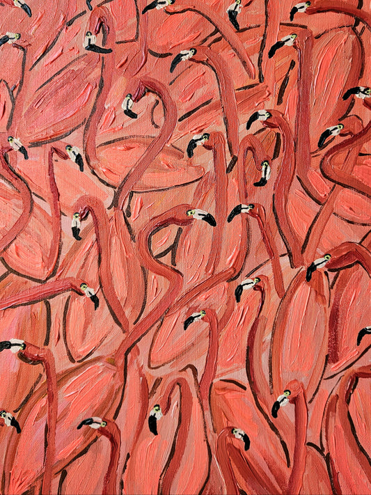 flamingo conversation