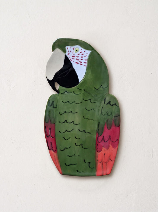 green parrot