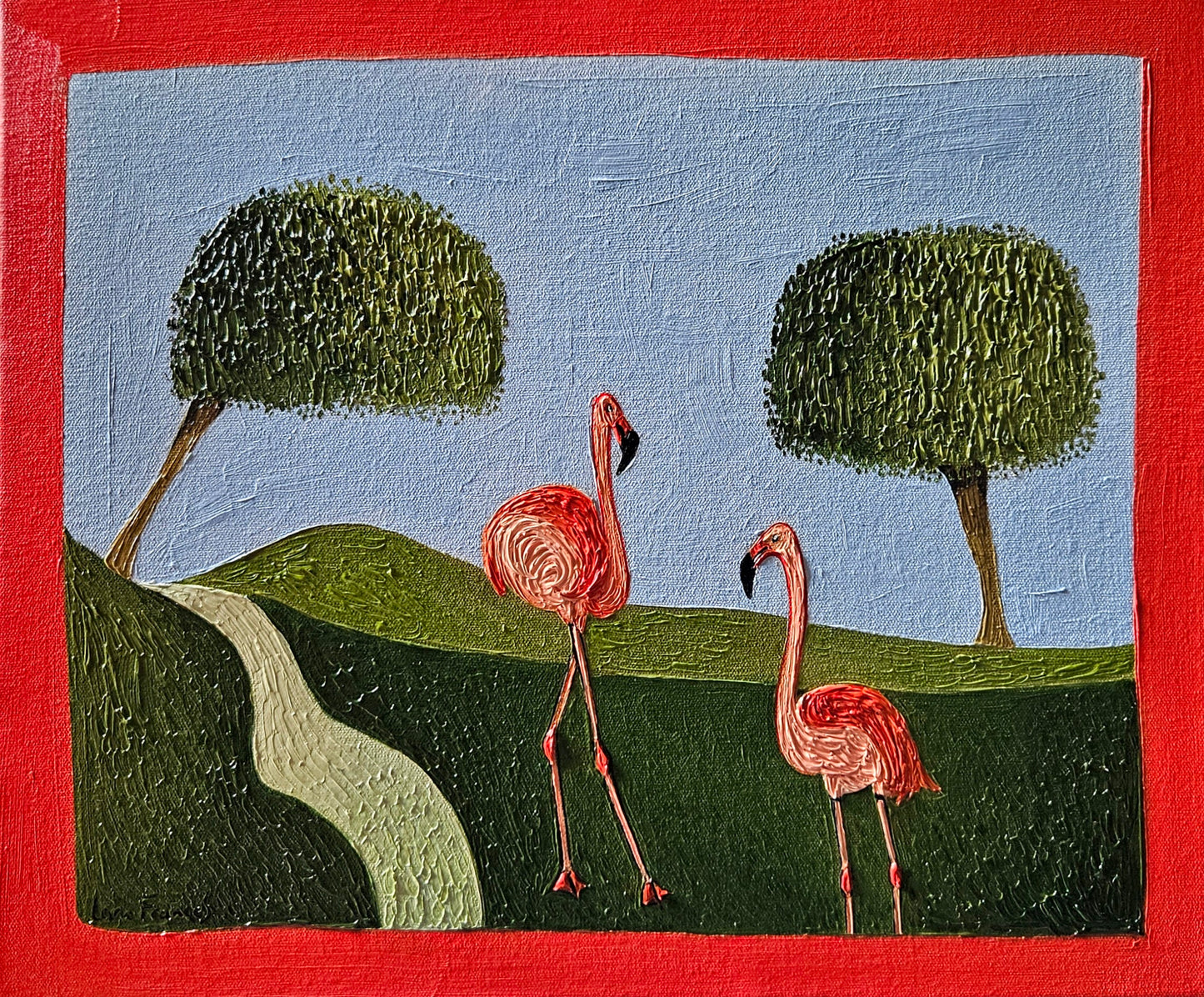 The Flamingo Duo