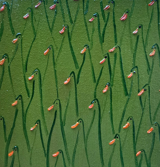 sap green runner ducks