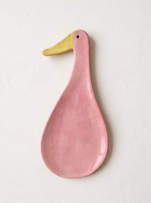 pink runner duck