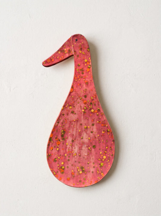 speckled coral runner duck